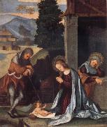 Lodovico Mazzolino, The Nativity